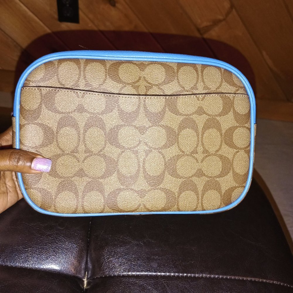 NWT 🦋 Coach Crossbody Racer Blue - Picture 9 of 9